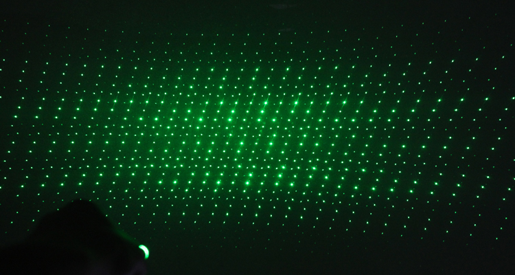 50MW Kaleidoscope GREEN LASER 녹색 레이저 포인터 5-모드 녹색 레이저 포인터